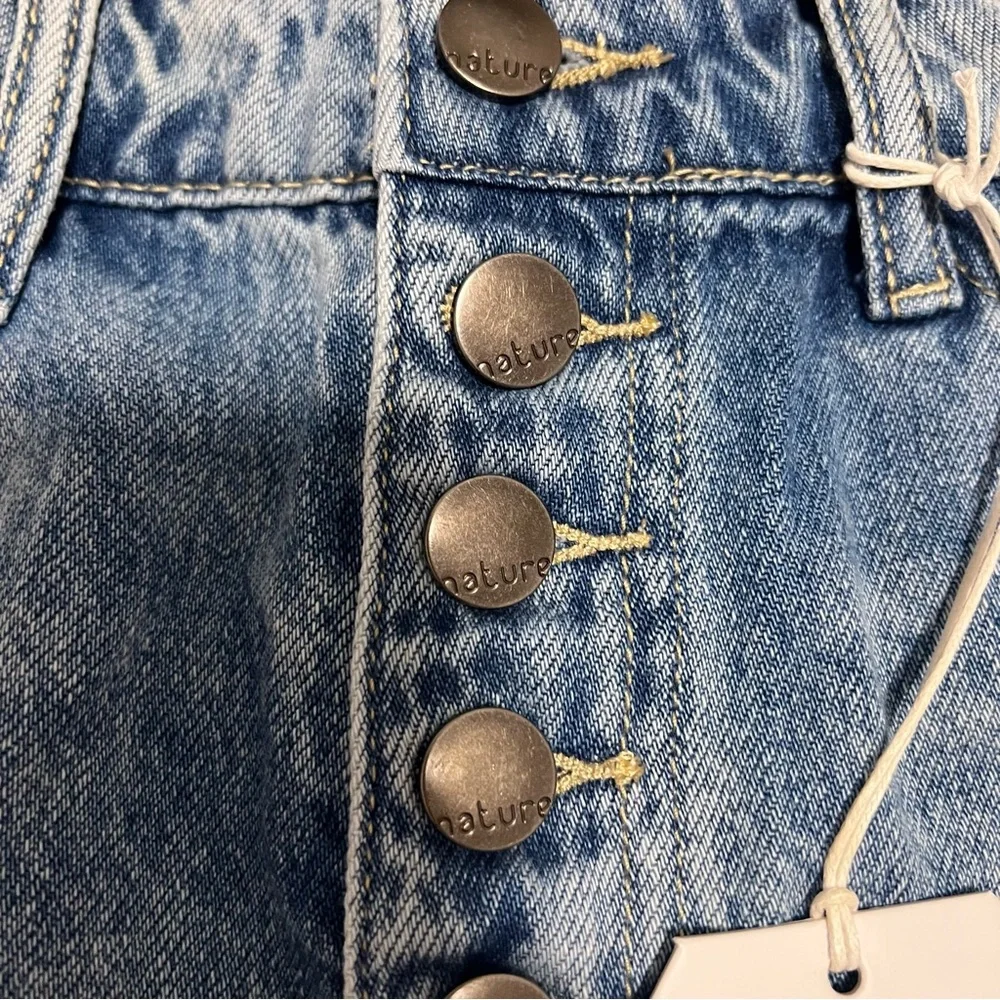 NWT Distressed Denim Shorts‎ by Nature Denim